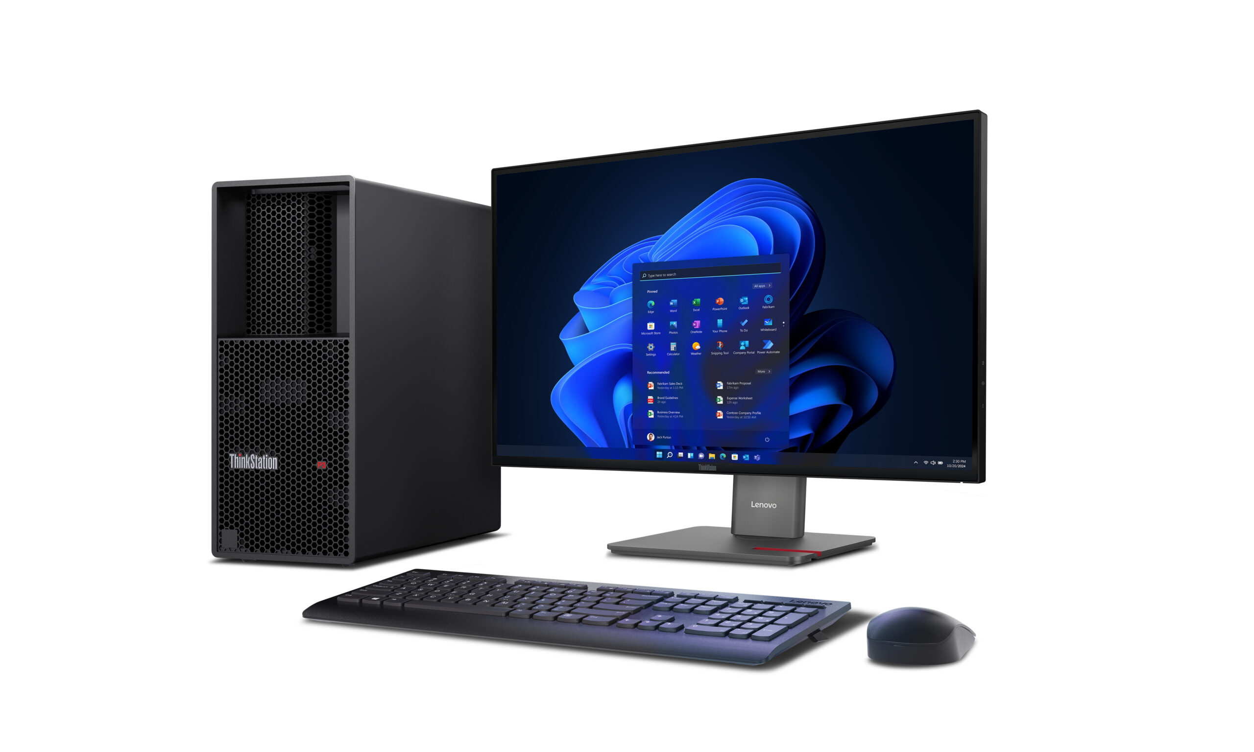 Lenovo ThinkStation P3 Tower Gen 2 Intel Core Ultra 9 285K 64 GB DDR5-SDRAM 1 TB SSD Windows 11 Pro Workstation Zwart - Afbeelding 11