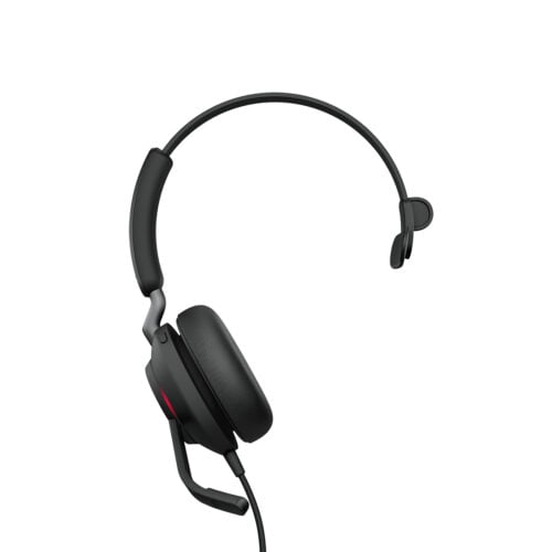 Jabra Evolve2 40 SE Headset Bedraad Hoofdband Oproepen/muziek USB Type-C / USB Type-A Zwart