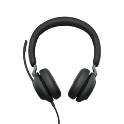 Jabra Evolve2 40 SE Headset Bedraad Hoofdband Oproepen/muziek USB Type-C / USB Type-A Zwart
