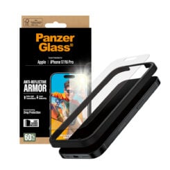 PanzerGlass ® Anti-Reflective Armor Screen Protector iPhone 17 | iPhone 16 Pro w. EasyAligner Doorzichtige schermbeschermer Apple 1 stuk(s) - Afbeelding 6