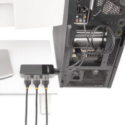 StarTech.com 3-Port DisplayPort 1.4 Splitter, DisplayPort naar 3x DP Multi-Monitor Adapter, Triple 4K Computer MST Hub, USB Bus-Powered - Enkel Windows - Afbeelding 14