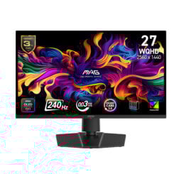 MSI MAG 271QP QD-OLED X24 computer monitor 67,3 cm (26.5") 2560 x 1440 Pixels Wide Quad HD Zwart