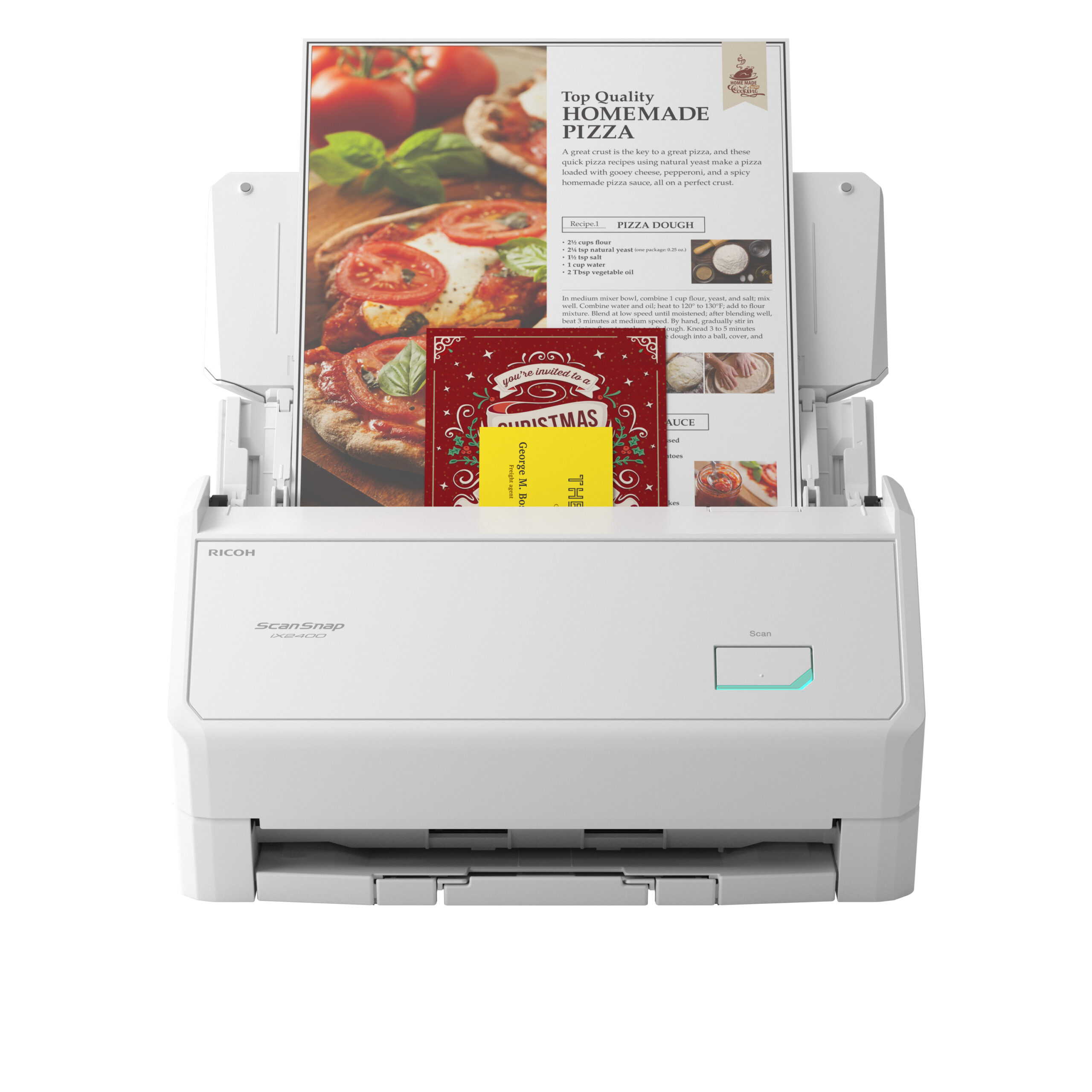 Ricoh ScanSnap iX2400 ADF-scanner 600 x 600 DPI A4 Wit - Afbeelding 3