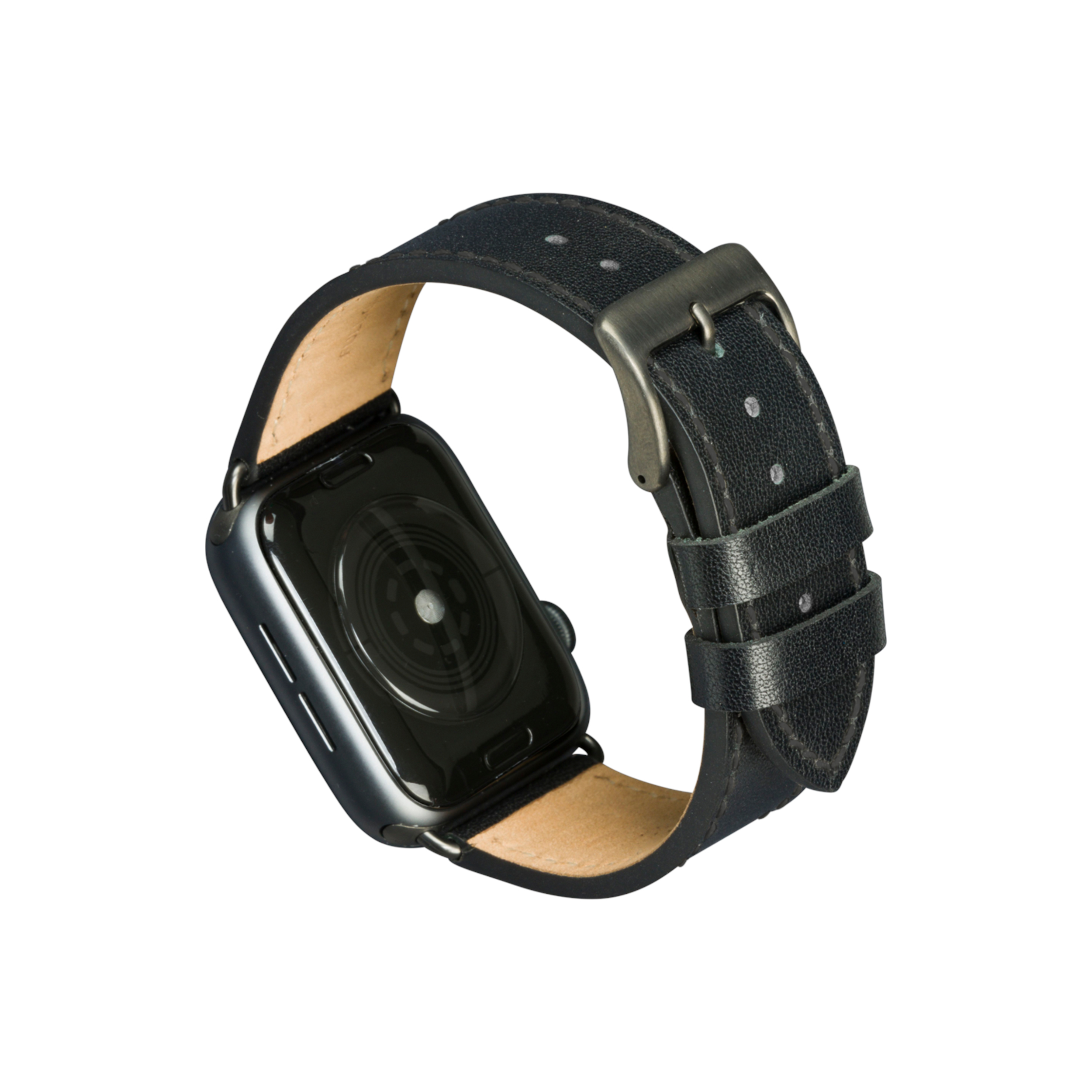 dbramante1928 Copenhagen Band Zwart, Grijs Leer - Afbeelding 7