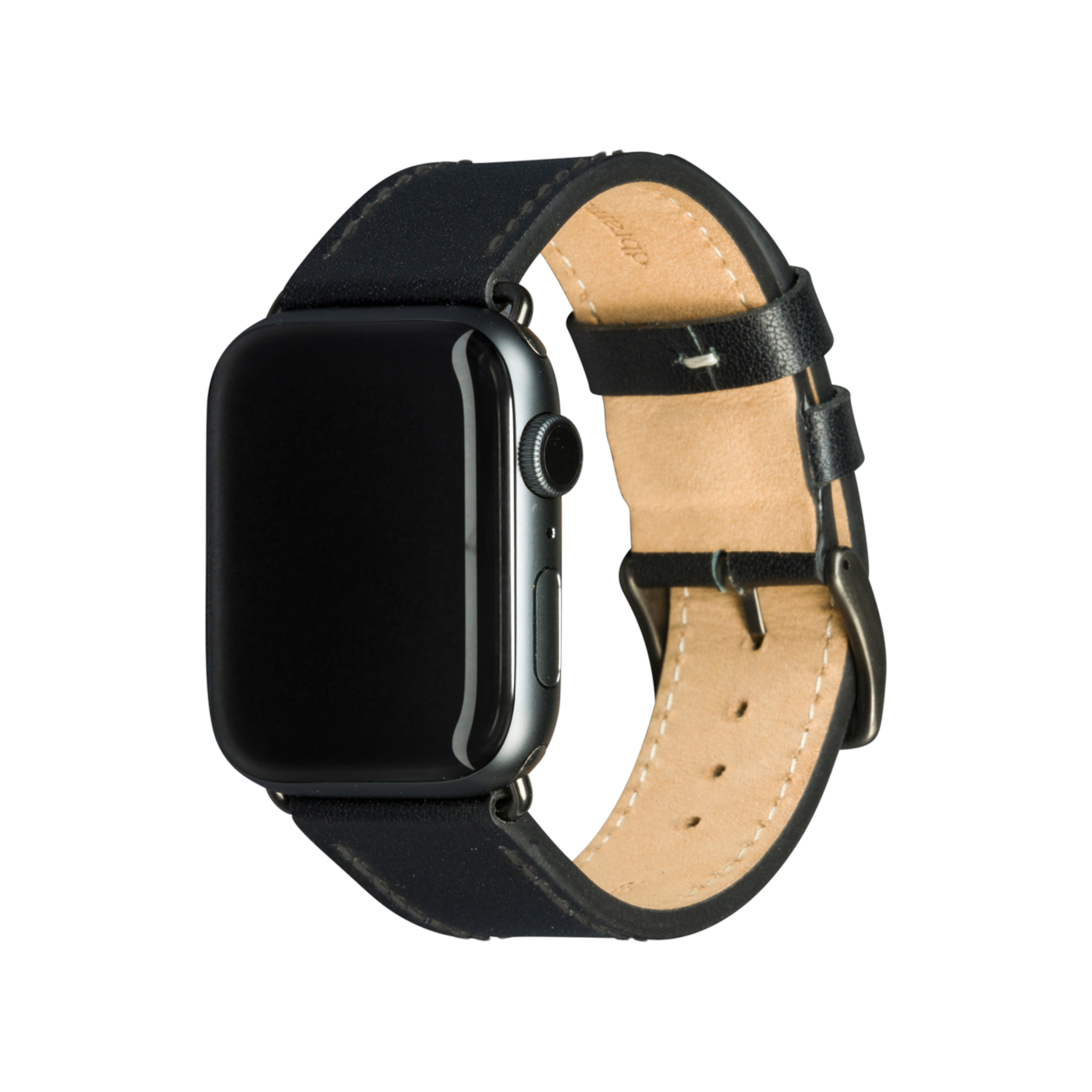 dbramante1928 Copenhagen Band Zwart, Grijs Leer - Afbeelding 6