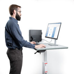 StarTech.com PC Ophangbeugel, Ondersteunt Desktop Computers tot 18kg, Verstelbaar zonder Gereedschap 50-200mm, Heavy-Duty Wandmonteerbaar PC Case/SFF Toren/CPU houder - Afbeelding 9