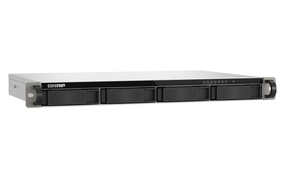 QNAP TS-433eU NAS Rack (1U) Cortex-A Cortex-A55 4 GB 0 TB QNAP Turbo System Zwart - Afbeelding 10