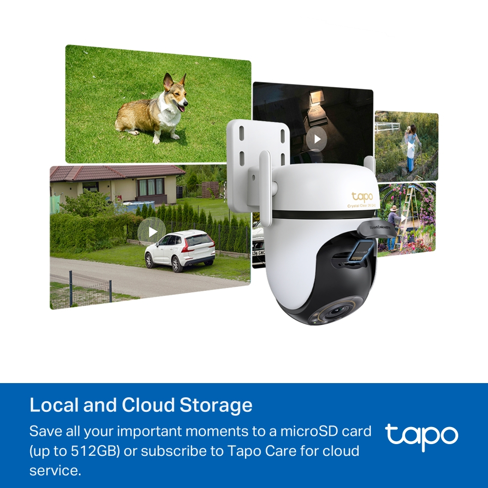 TP-Link TAPO C530WS bewakingscamera Torentje IP-beveiligingscamera Buiten 2880 x 1620 Pixels Muur - Afbeelding 16