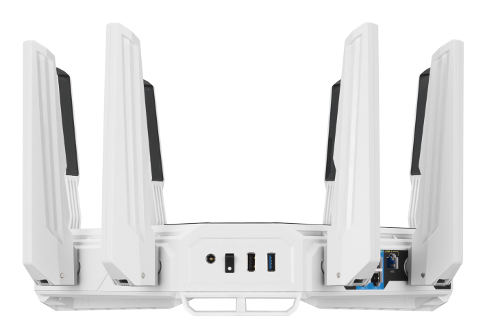 ASUS ROG Rapture GT-BE19000AI draadloze router 10 Gigabit Ethernet Tri-band (2,4 GHz / 5 GHz / 6 GHz) Wit - Afbeelding 8