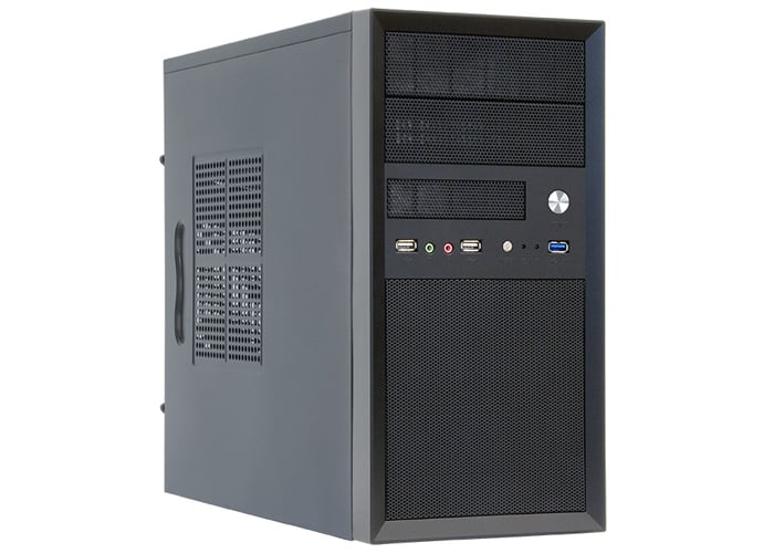 Chieftec CT-01B-350GPB computerbehuizing Mini Tower Zwart 350 W