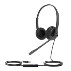 Yealink UH34 Lite Headset Bedraad Hoofdband Kantoor/callcenter Zwart