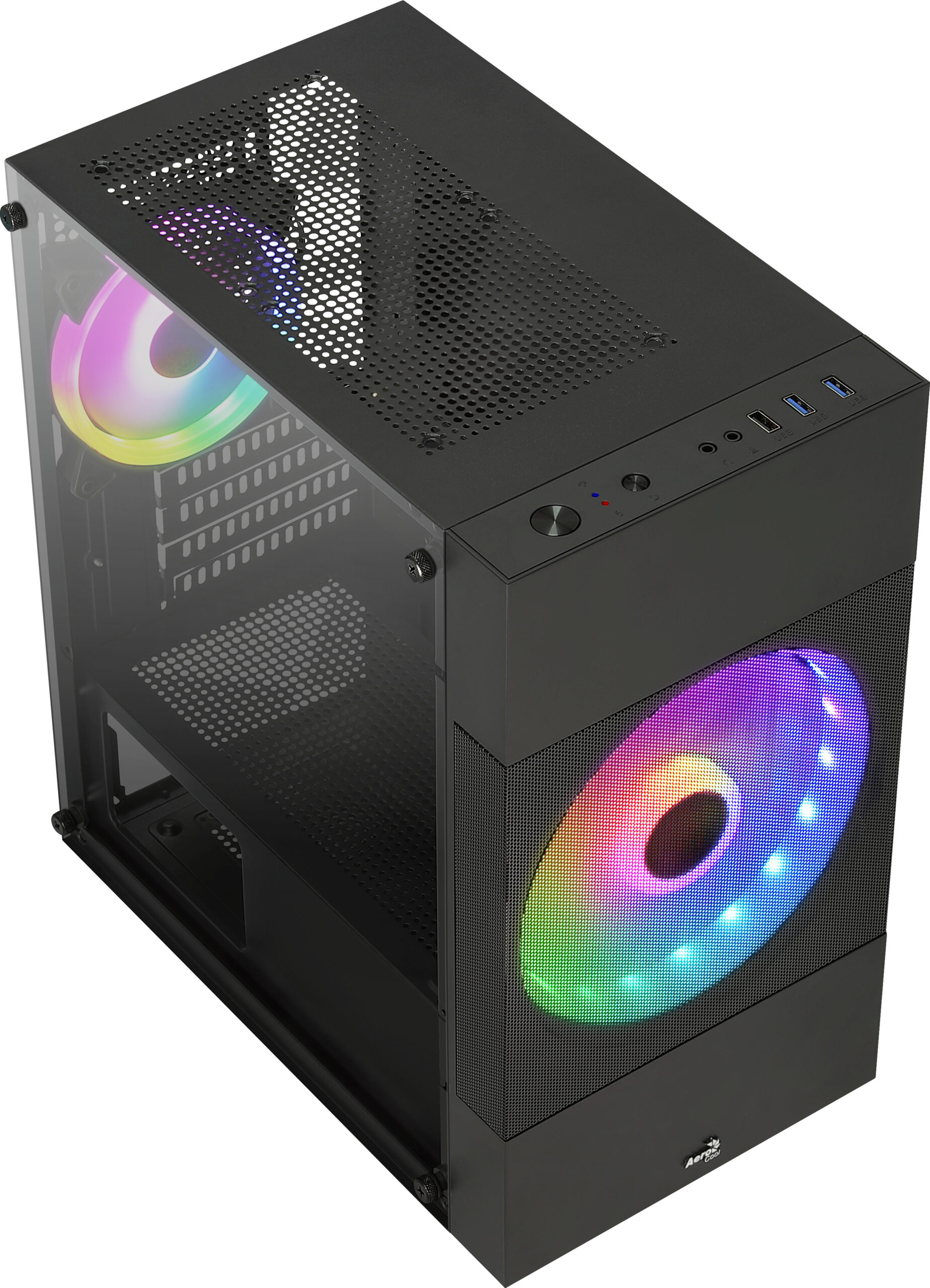 Aerocool Atomic Lite Mini Tower Zwart - Afbeelding 6