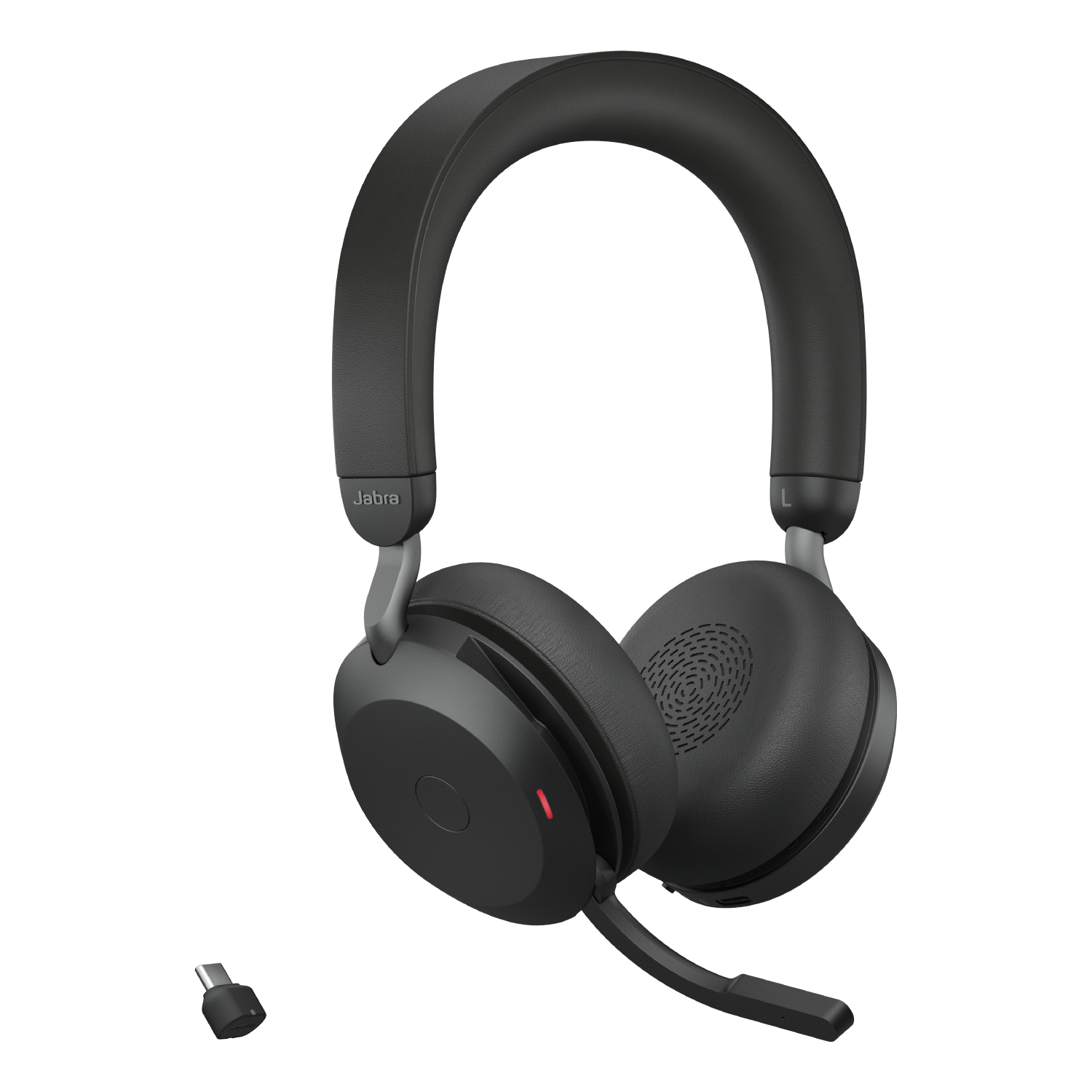 Jabra Evolve2 75 Headset Bedraad en draadloos Hoofdband Kantoor/callcenter USB Type-C Bluetooth Zwart - Afbeelding 4