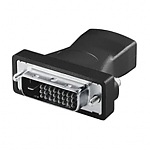 LogiLink HDMI to DVI Adapter HDMI 19-pin female DVI-D (24+1) male Zwart - Afbeelding 2