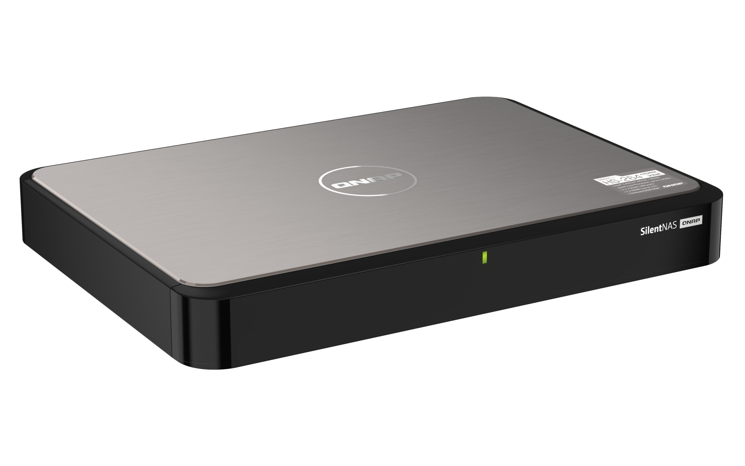 QNAP HS-264 NAS Desktop Intel® Celeron® N5105 8 GB 0 TB QNAP Turbo System Zwart - Afbeelding 4