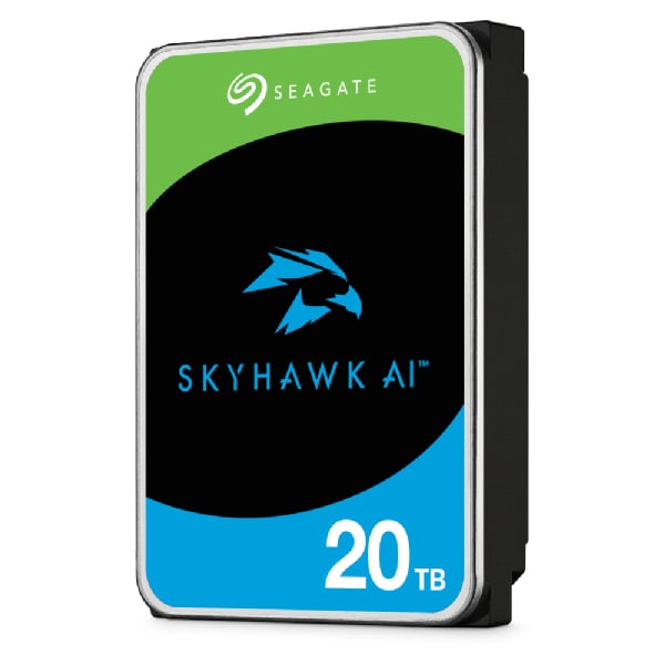 Seagate SkyHawk AI interne harde schijf 20 TB 7200 RPM 512 MB 3.5" SATA III - Afbeelding 4