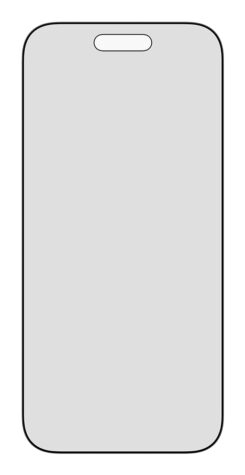 PanzerGlass ® 2-Way Privacy Screen Protector iPhone Air | Ultra-Wide Fit w. Fastfit in-a-box Doorzichtige schermbeschermer Apple 1 stuk(s) - Afbeelding 5