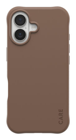 PanzerGlass CARE by ® Fashionable Case Samba Espresso w. MagSafe iPhone 17 mobiele telefoon behuizingen Hoes Bruin