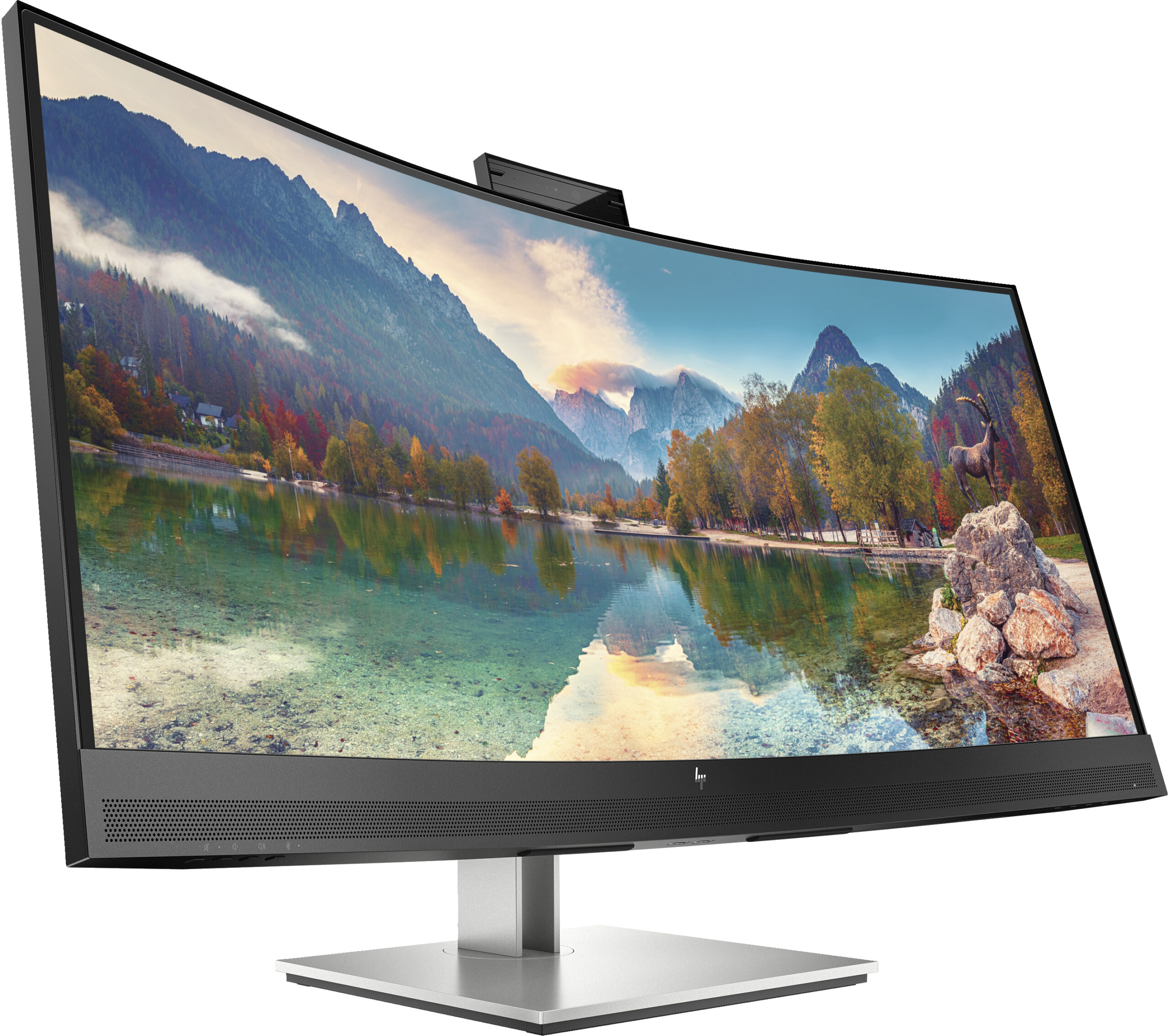 HP E34m G4 WQHD Curved USB-C conferentiemonitor - Afbeelding 4