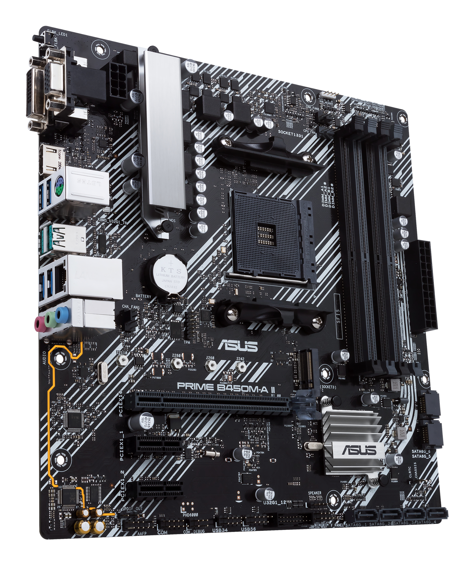 ASUS PRIME B450M-A II AMD B450 Socket AM4 micro ATX - Afbeelding 7