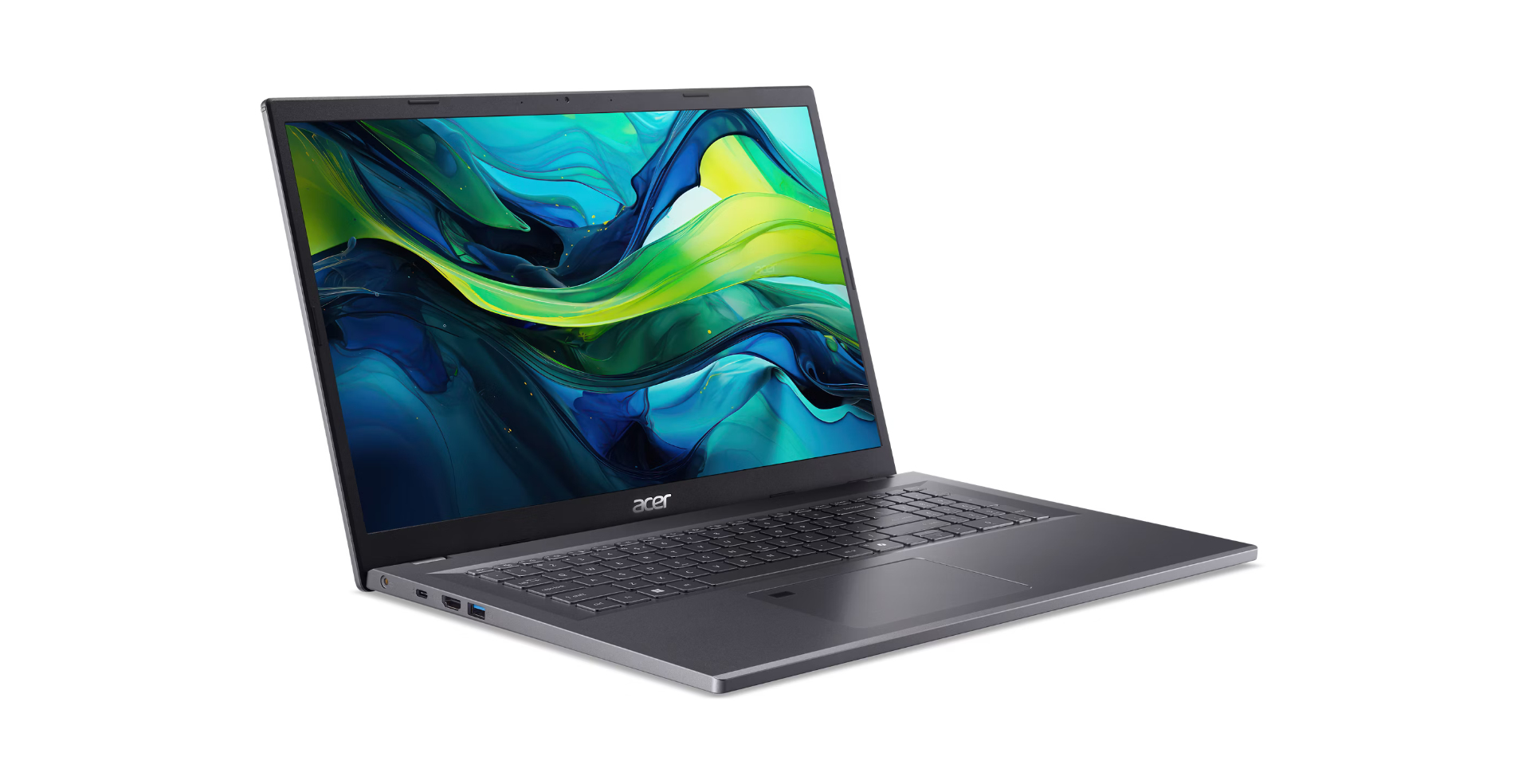 Acer Aspire 17 Pro A17-51M-71R1 Intel Core 7 150U Laptop 43,9 cm (17.3") Full HD 16 GB LPDDR5-SDRAM 512 GB SSD Wi-Fi 6E (802.11ax) Windows 11 Pro Grijs - Afbeelding 4