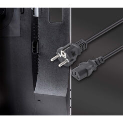 Manhattan 328616 electriciteitssnoer Zwart 3 m CEE7/7 C13 stekker - Afbeelding 7