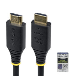 StarTech.com 50cm Gecertificeerde Ultra High Speed HDMI Kabel, 8K 60Hz/4K 120Hz, HDMI 2.1 Kabel met HDR10+ / eARC, 48Gbps, 8K HDMI Kabel voor Monitor/TV/Scherm - Afbeelding 16