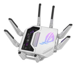 ASUS ROG Rapture GT-BE19000AI draadloze router 10 Gigabit Ethernet Tri-band (2,4 GHz / 5 GHz / 6 GHz) Wit - Afbeelding 4