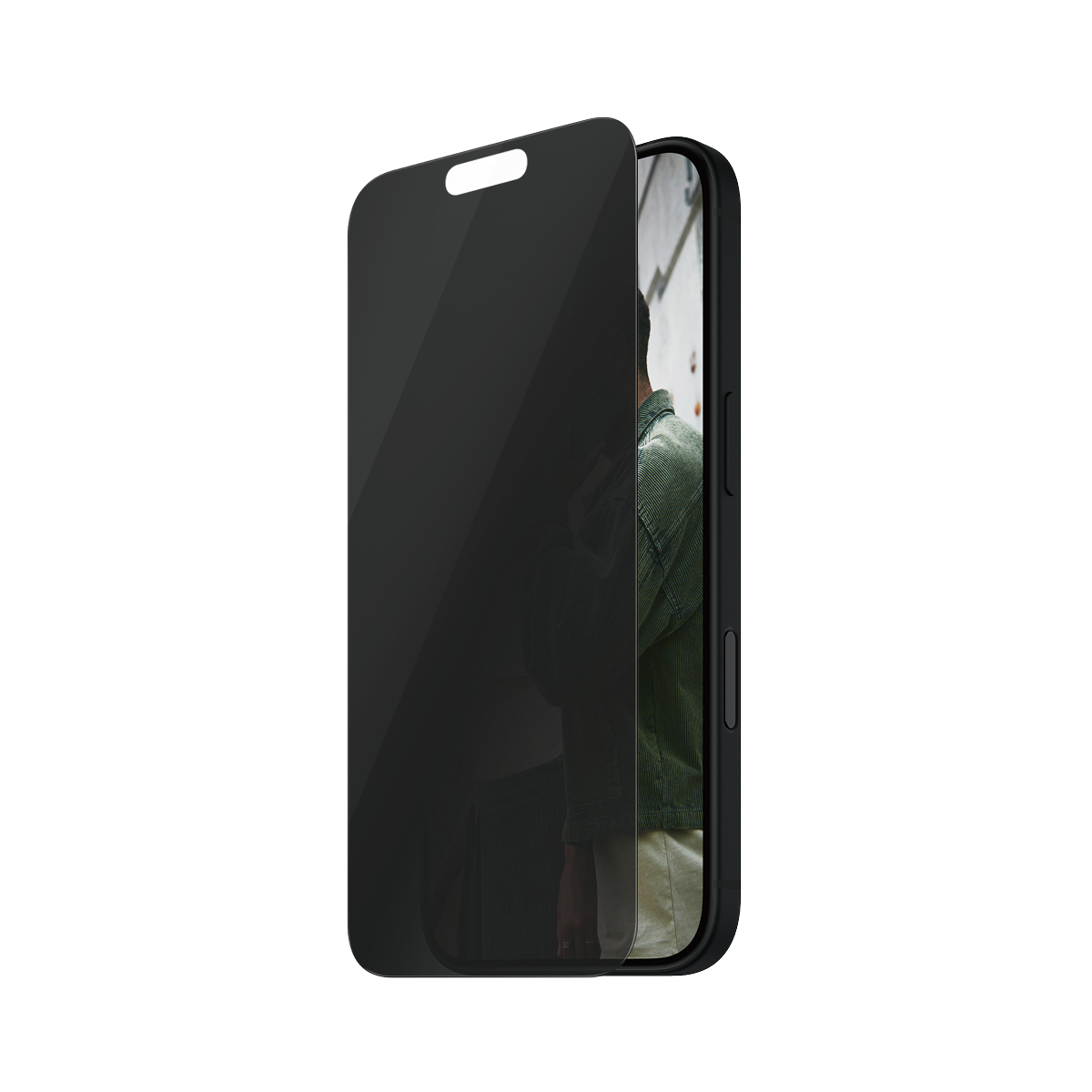 PanzerGlass SAFE. by ® Privacy Screen Protector iPhone 16 | 15 | Ultra-Wide Fit Doorzichtige schermbeschermer Apple 1 stuk(s) - Afbeelding 2