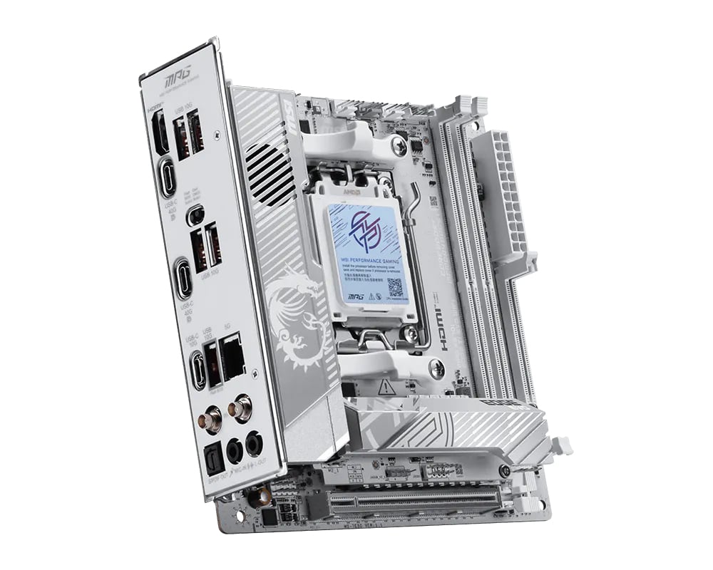 MSI MPG X870I EDGE TI EVO WIFI moederbord AMD X870 Socket AM5 mini ITX - Afbeelding 5
