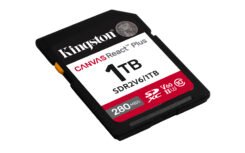 Kingston Technology 1TB Canvas React Plus SDXC UHS-II 280R/150W U3 V60 voor Full HD/4K