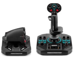 Thrustmaster Sol-R 4 HOTAS Zwart USB Joystick + stuwkrachthendel Analoog/digitaal PC