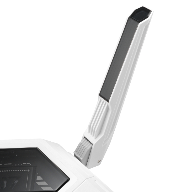 ASUS ROG Rapture GT-BE19000AI draadloze router 10 Gigabit Ethernet Tri-band (2,4 GHz / 5 GHz / 6 GHz) Wit - Afbeelding 9