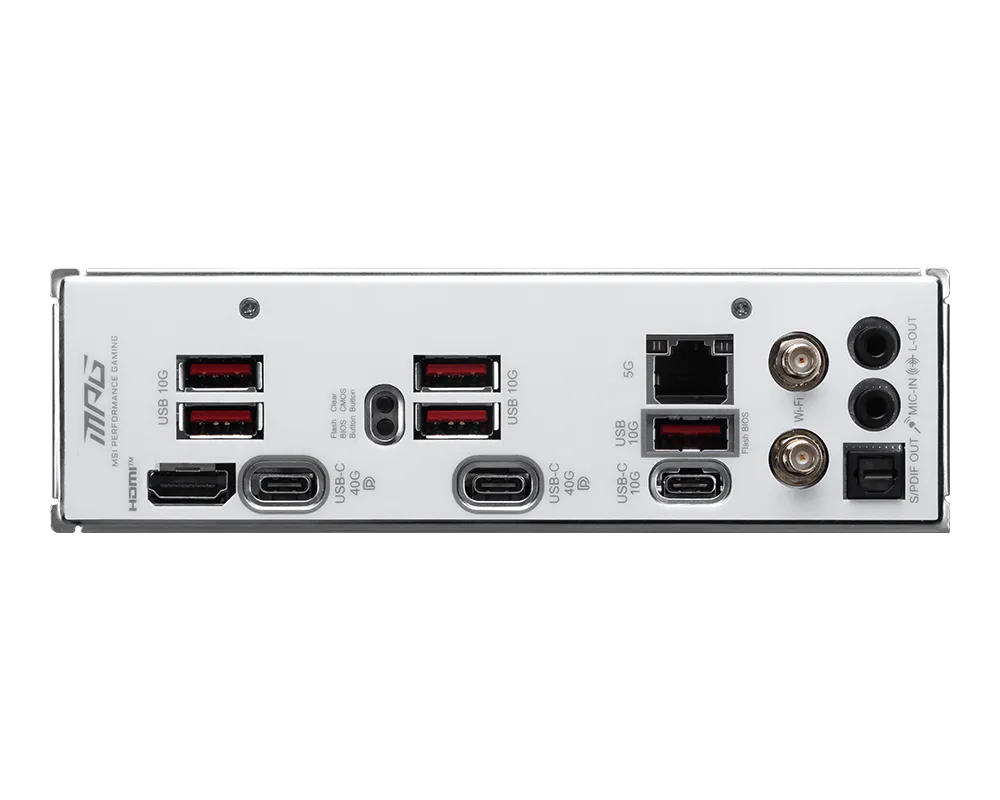 MSI MPG X870I EDGE TI EVO WIFI moederbord AMD X870 Socket AM5 mini ITX - Afbeelding 6