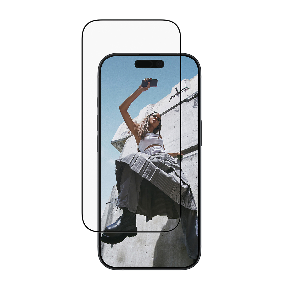 PanzerGlass SAFE. by ® Screen Protector w. Black Frame iPhone 17 | 16 Pro | Ultra-Wide Fit w. EasyAligner Doorzichtige schermbeschermer Apple 1 stuk(s) - Afbeelding 2