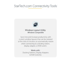 StarTech.com 3-Port DisplayPort 1.4 Splitter, DisplayPort naar 3x DP Multi-Monitor Adapter, Triple 4K Computer MST Hub, USB Bus-Powered - Enkel Windows - Afbeelding 13