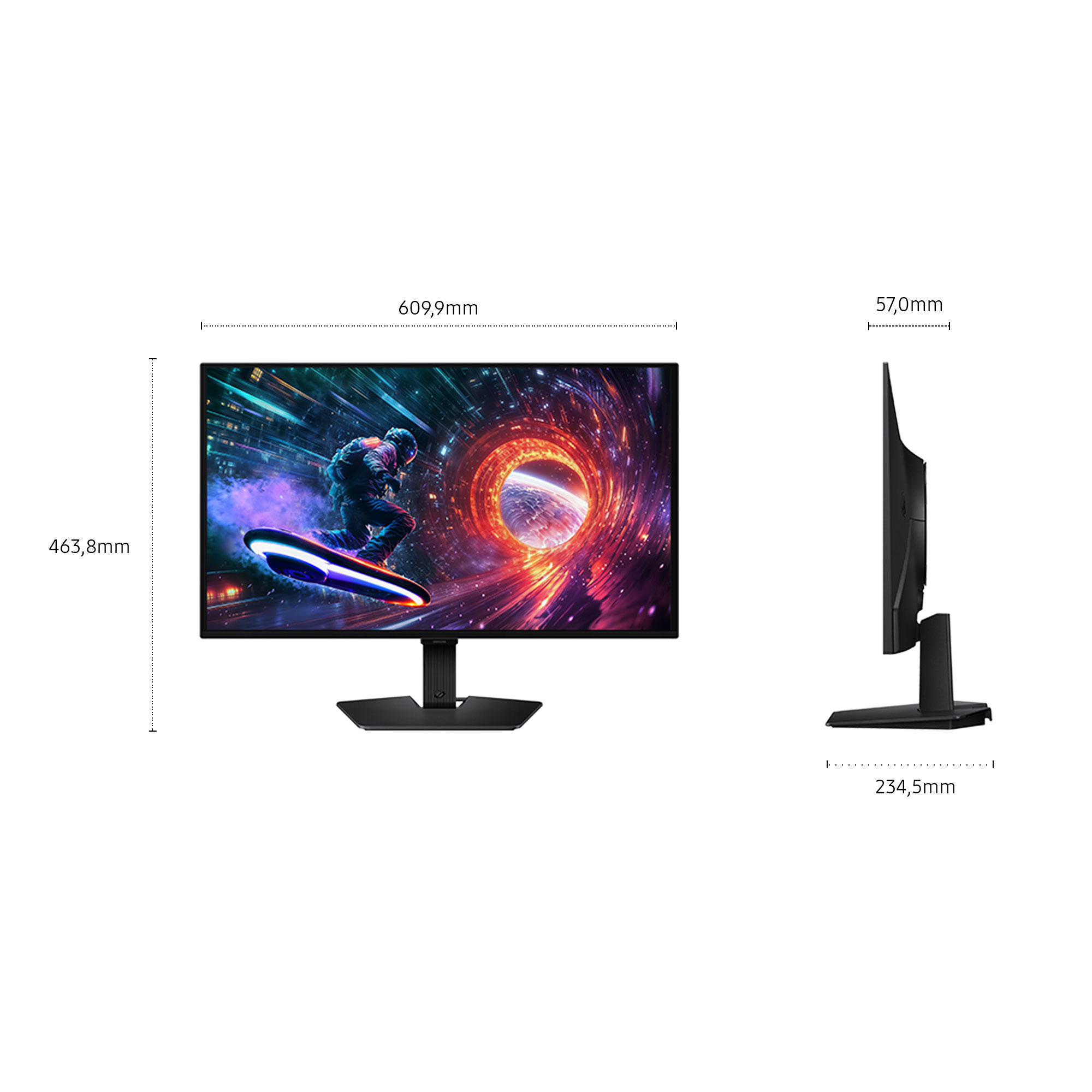 Samsung 27" Odyssey G5 G50F QHD 180Hz Gaming Monitor - Afbeelding 6