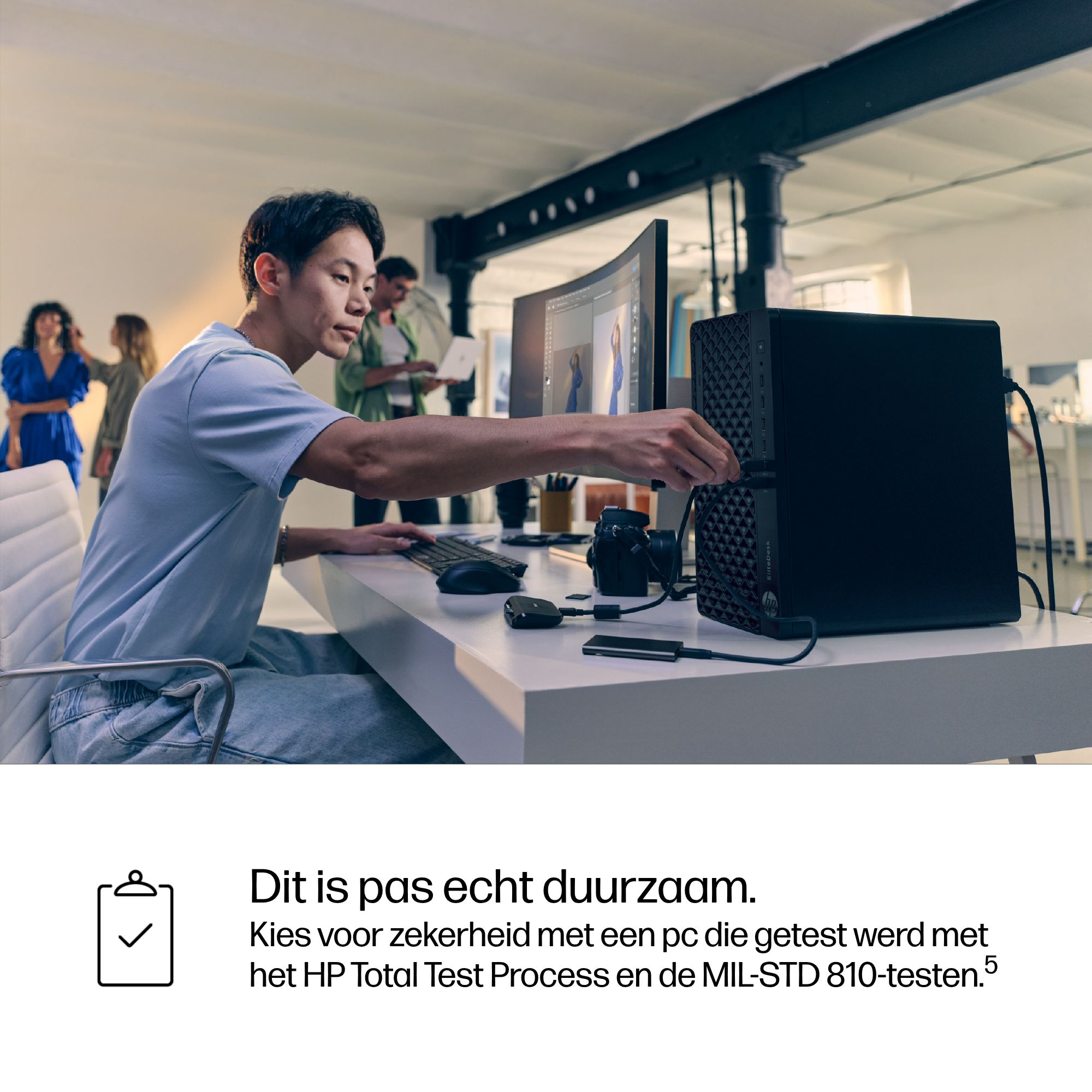 HP EliteDesk 8 G1i TWR U5-235 16/2 W11P Intel Core Ultra 5 16 GB DDR5-SDRAM 512 GB SSD Windows 11 Pro Tower PC AI PC Zwart - Afbeelding 18