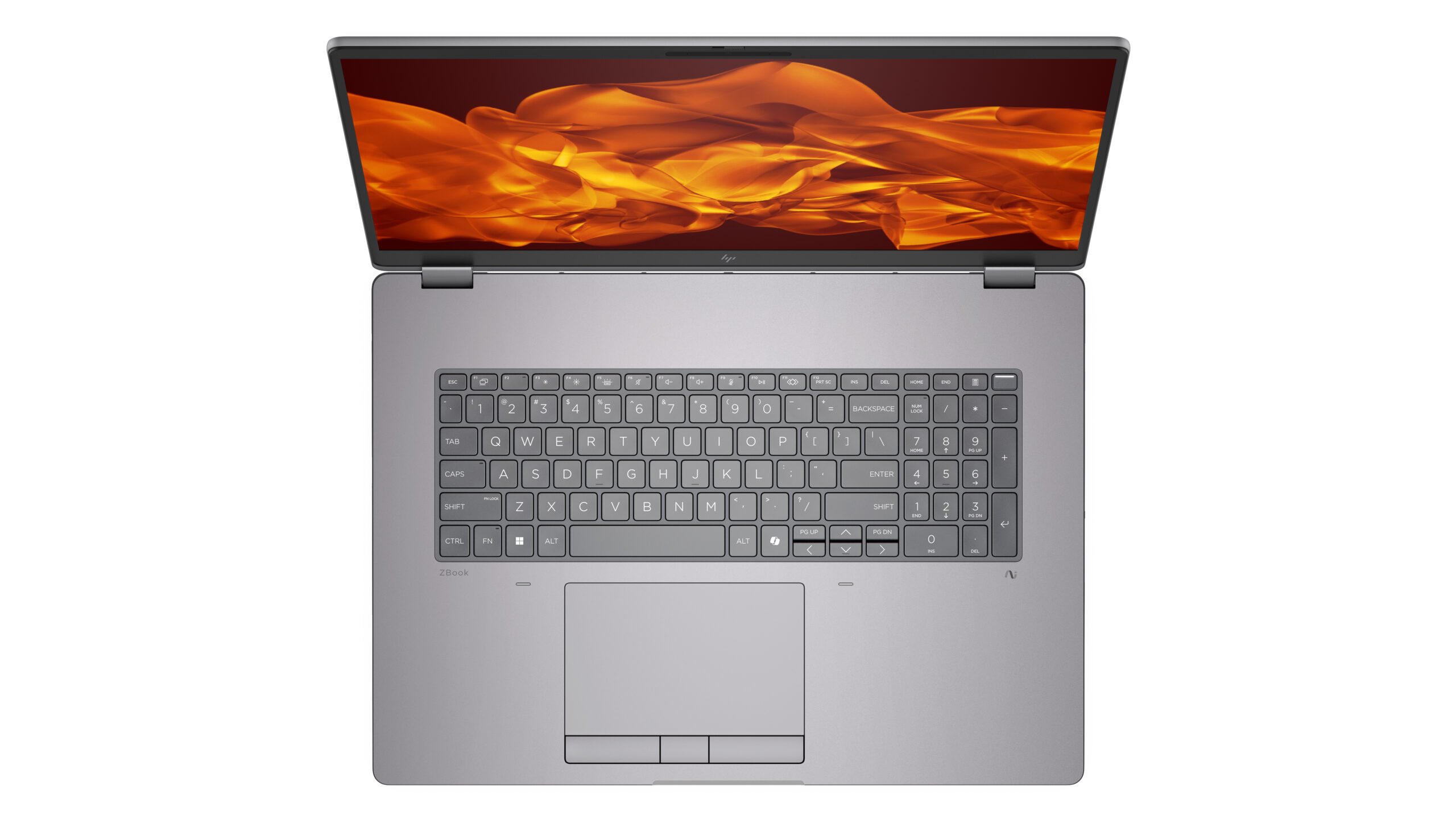 HP ZBook Fury G1i 18 Wolf Pro Security Edition - Data Science Intel Core Ultra 7 255HX Mobiel werkstation 45,7 cm (18") WQXGA 64 GB DDR5-SDRAM 2 TB SSD NVIDIA RTX PRO 4000 Blackwell Wi-Fi 7 (802.11be) Windows 11 Pro AI Workstation, AI PC Zilver - Afbeelding 7