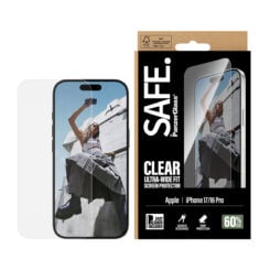 PanzerGlass SAFE. by ® Screen Protector iPhone 17 | iPhone 16 Pro | Ultra-Wide Fit w. EasyAligner Doorzichtige schermbeschermer Apple 1 stuk(s) - Afbeelding 3