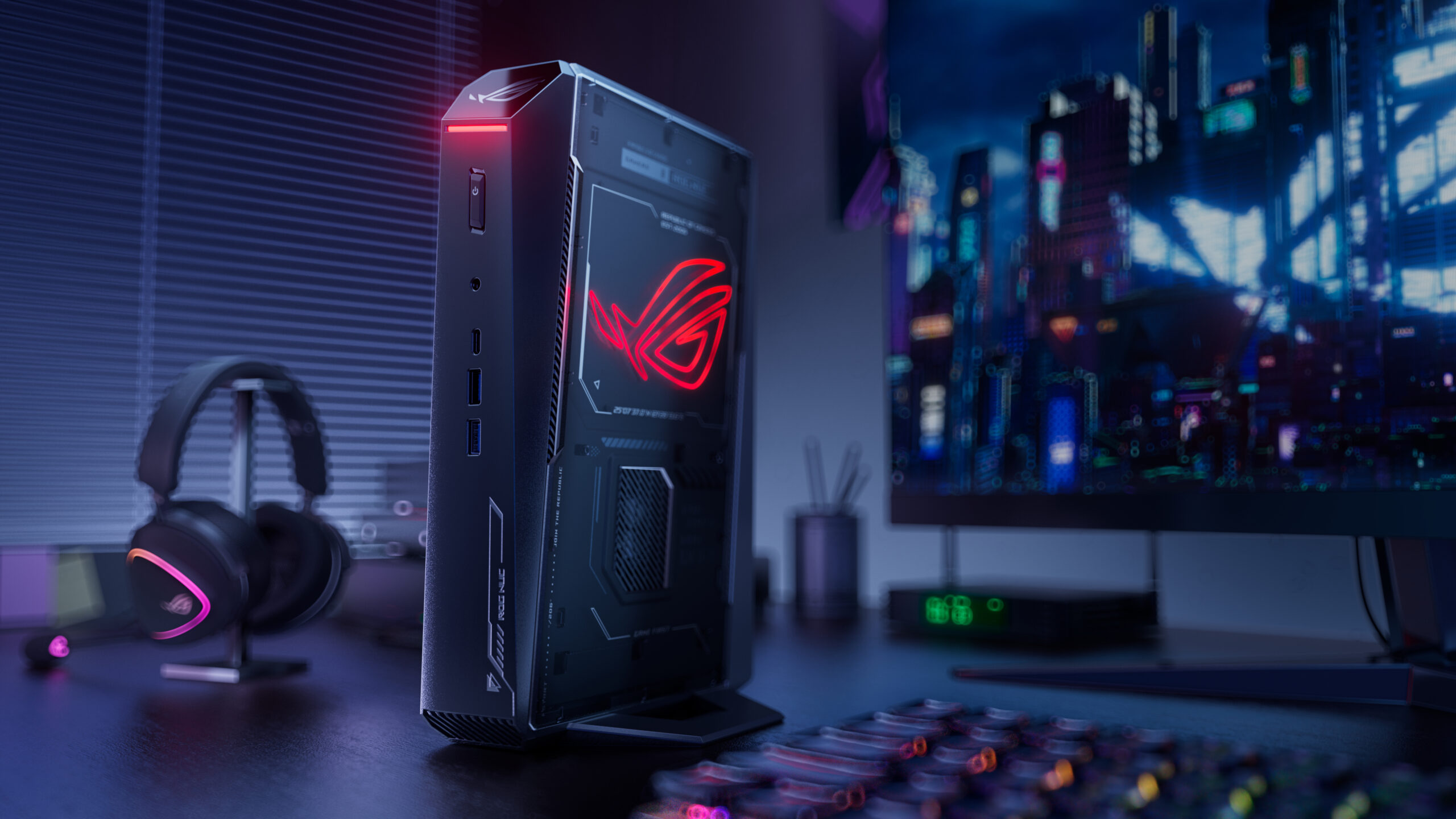 ASUS ROG NUC RNUC15JNK9X28AA2 Intel Core Ultra 9 275HX 32 GB DDR5-SDRAM 2 TB SSD NVIDIA GeForce RTX 5080 Windows 11 Home USFF Mini PC Zwart - Afbeelding 17