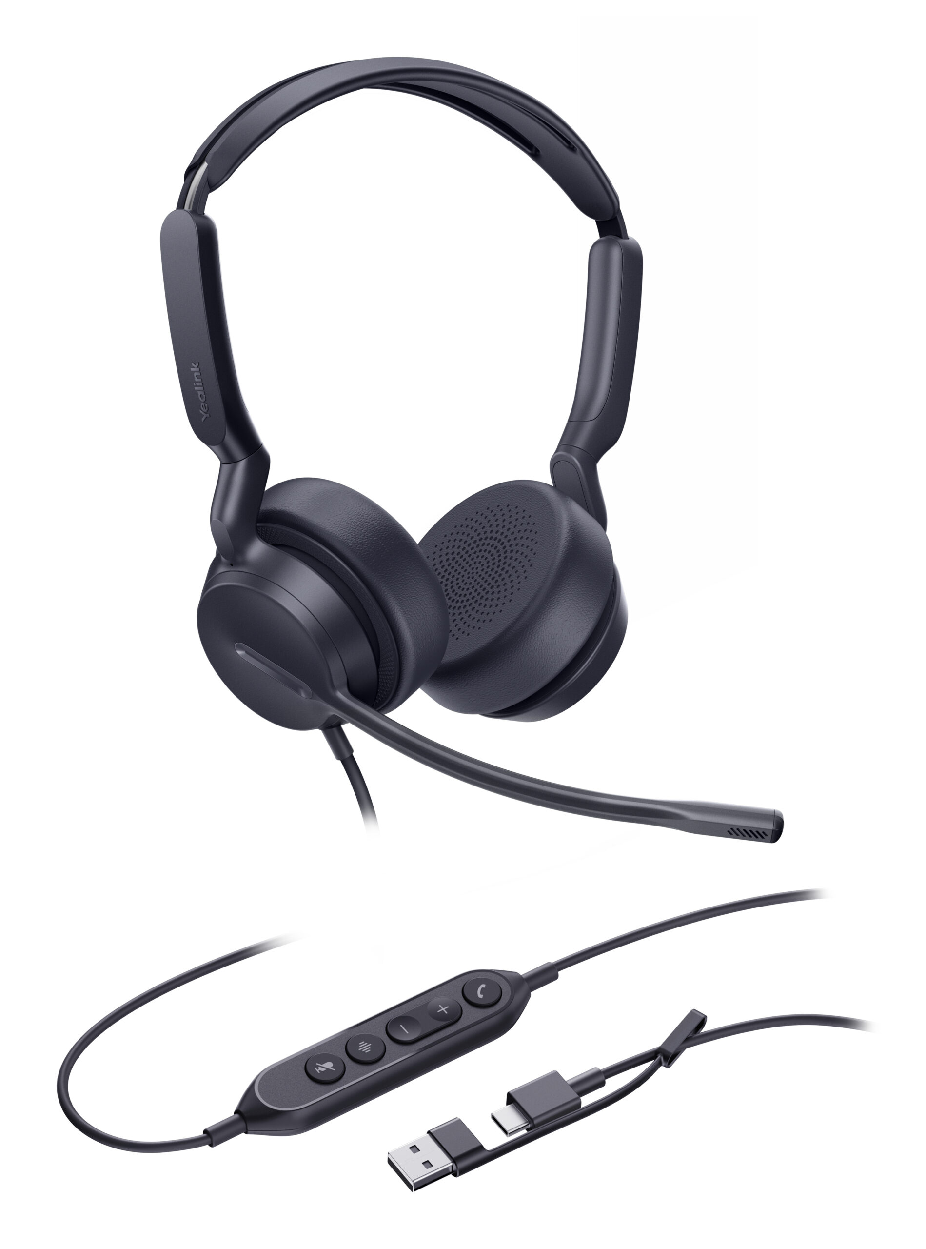 Yealink Dual UC-headset met USB-C/A-aansluiting