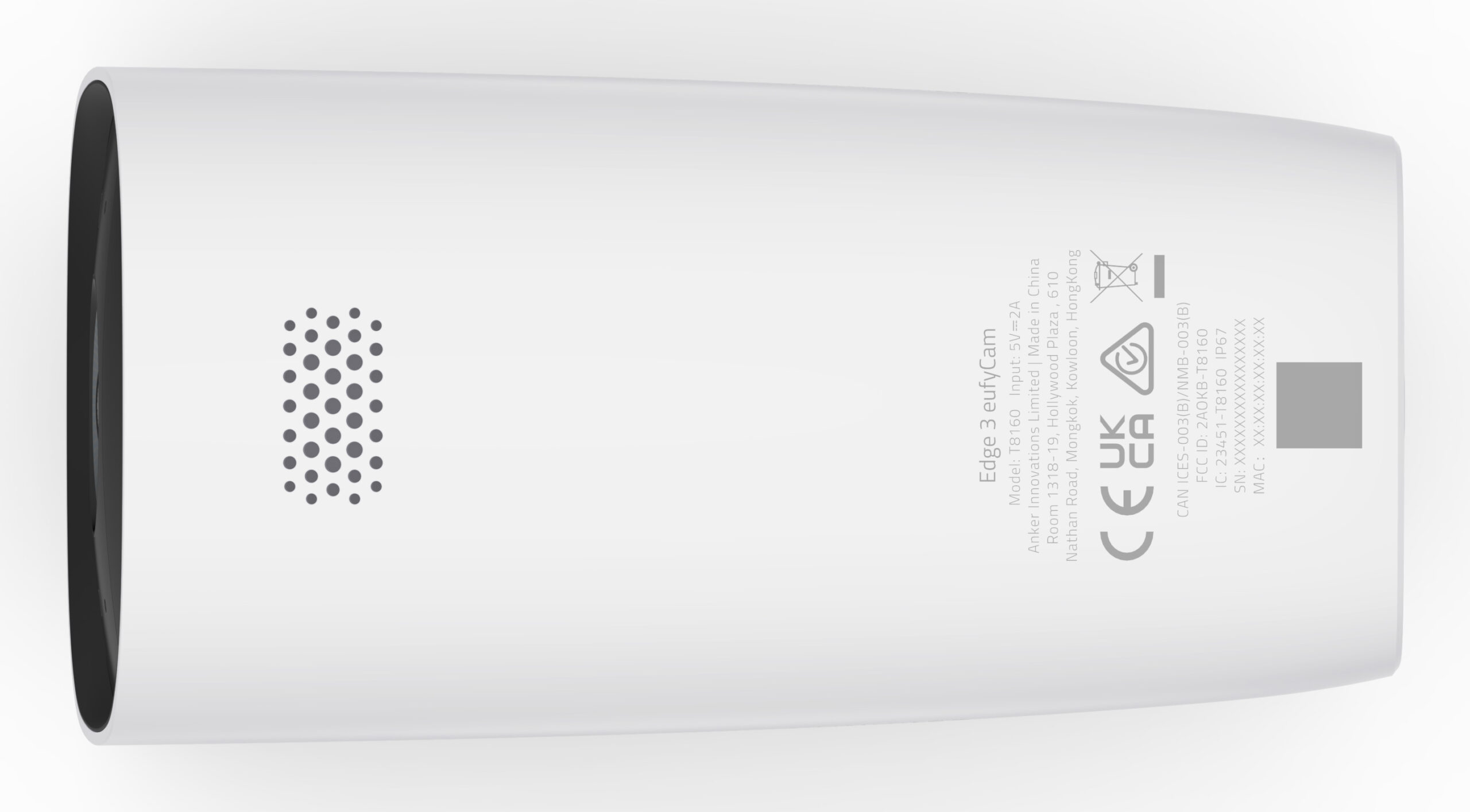 Eufy T88713W1 bewakingscamera Doos IP-beveiligingscamera Buiten 3840 x 2160 Pixels Muur - Afbeelding 5