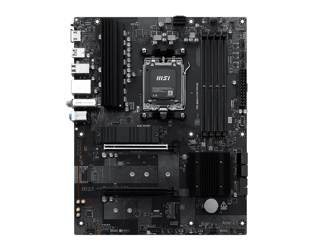 MSI Pro B840-S EVO WIFI6E AMD B840 Socket AM5 ATX - Afbeelding 3
