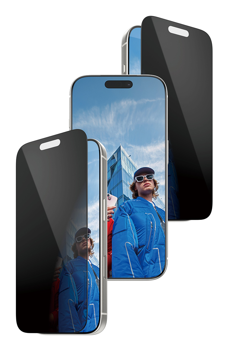 PanzerGlass ® 2-Way Privacy Screen Protector iPhone 17 Pro | Ultra-Wide Fit w. Fastfit in-a-box Doorzichtige schermbeschermer Apple 1 stuk(s) - Afbeelding 2