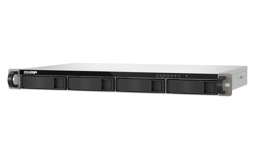 QNAP TS-433eU NAS Rack (1U) Cortex-A Cortex-A55 4 GB 0 TB QNAP Turbo System Zwart - Afbeelding 11