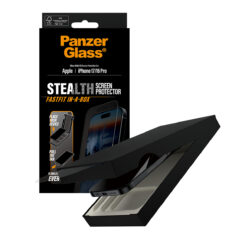 PanzerGlass ® Stealth Screen Protector iPhone 17 | iPhone 16 Pro | Ultra-Wide Fit w. Fastfit in-a-box Doorzichtige schermbeschermer Apple 1 stuk(s) - Afbeelding 6