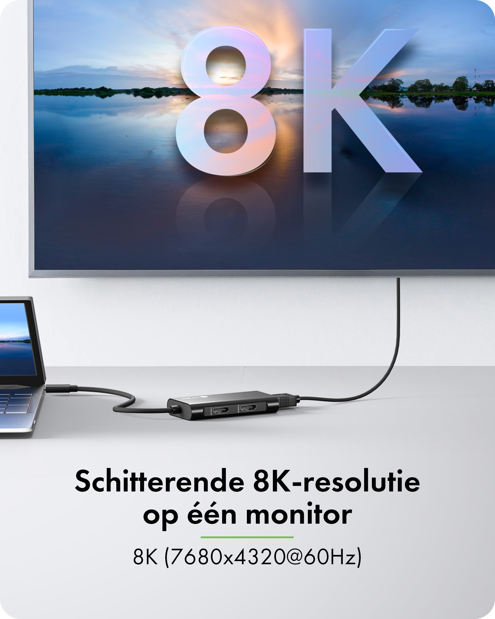 ICY BOX Adapter voor USB Type-C naar 3x HDMI - Afbeelding 4