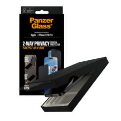 PanzerGlass ® 2-Way Privacy Screen Protector iPhone 17 | iPhone 16 Pro | Ultra-Wide Fit w. Fastfit in-a-box Doorzichtige schermbeschermer Apple 1 stuk(s) - Afbeelding 7