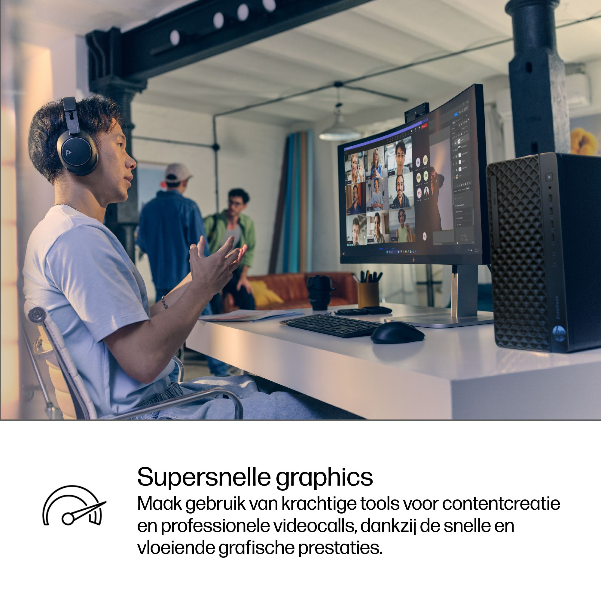 HP EliteDesk 8 G1i TWR U5-235 16/2 W11P Intel Core Ultra 5 16 GB DDR5-SDRAM 512 GB SSD Windows 11 Pro Tower PC AI PC Zwart - Afbeelding 20